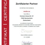 Wolfvision zertifizierter Cynap Firmen-Partner 2024